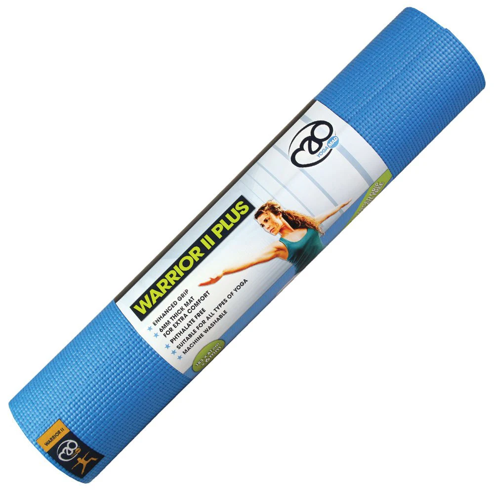 
china factory custom sizeEco Friendly Exercise White PVC Yoga Mat With Bag 