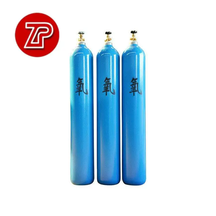 China produces empty 267mm 50/40/20/10 liter diameter mixed oxygen /nitrogen/argon gas cylinder price
