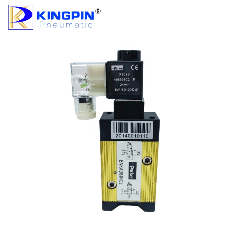 Parkers BNKAD6JNC2 instead of 2341n0120 two position five-way Solenoid valve