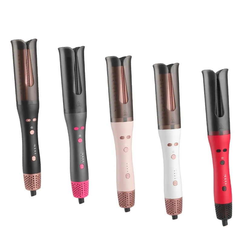 Automatic Pink Hair Curler Hair Styling Tools 2 in 1 Curling Iron Wand rotation hair curler
