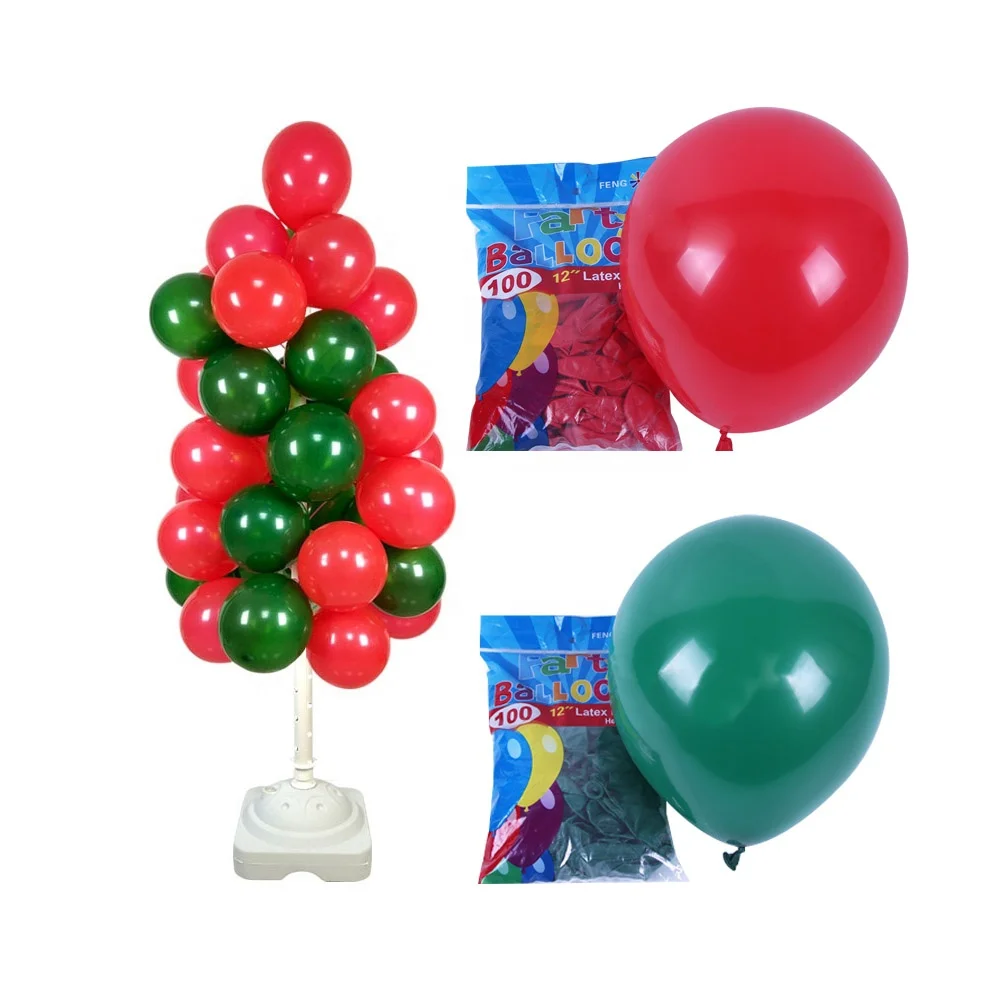 Inflatable Helium Air Balloon Lime Mint Emerald Hunter Green Color Ballon for Festival Decoration Christmas Tree