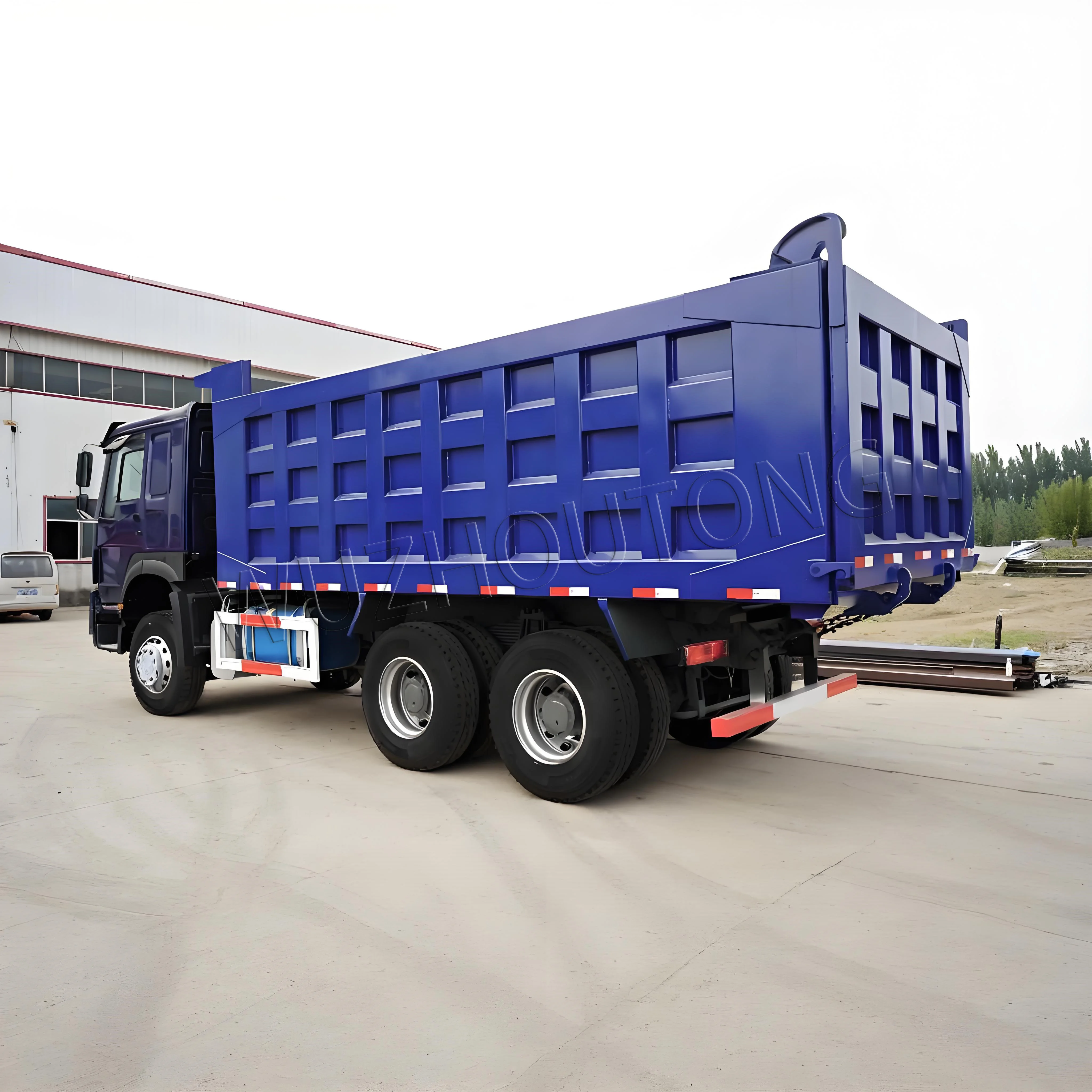 HOWO 6X4 Dump Truck 375HP Weichai Engine  Make HW19710 Transmission Euro 3 Emission Standard 30t Gross Vehicle Weight