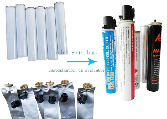Steel Concrete Cordless Gas Battery Nail Guns Gas Fuel Cell
