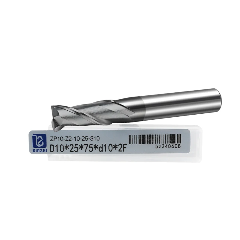 Manufacture Customization 2 Flute HRC55 65 Tungsten steel endmill Alloy Steel Milling Cutter