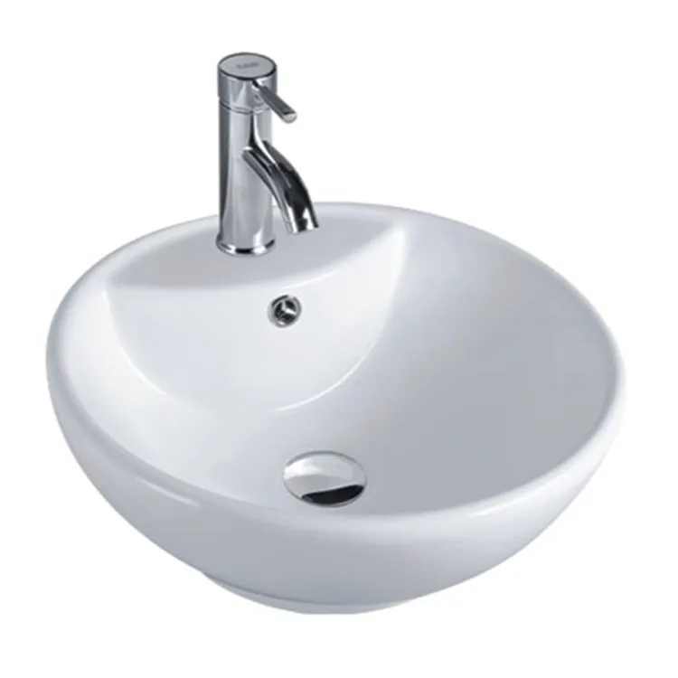 Simple free standing small lavabo above counter mounting lavamanos bathroom sinks round wash basin