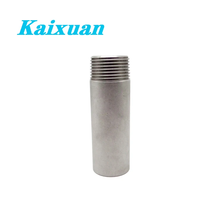 Professionally Customized Pipe Schedule 40 Ss316/304 Stainless Steel Fitting Welding Pipe Nipple Toe Nipple