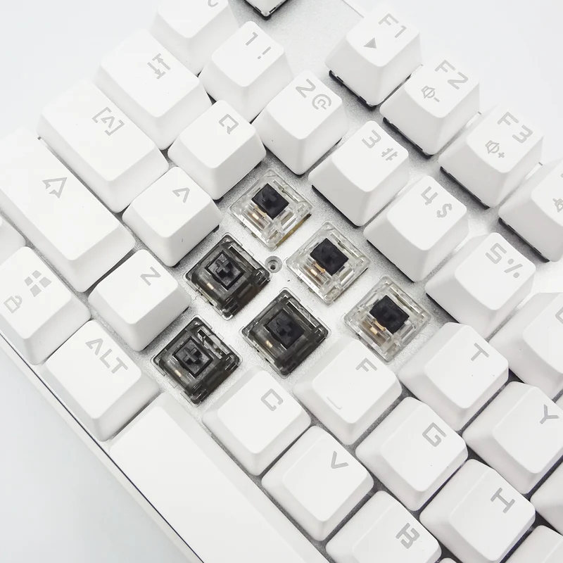 DUROCK Full Nylon Switches 5 pins RGB Linear Switch 55g 62g 63.5g 65g 67g 78g Glold plated Spring Mechanical Keyboard switches