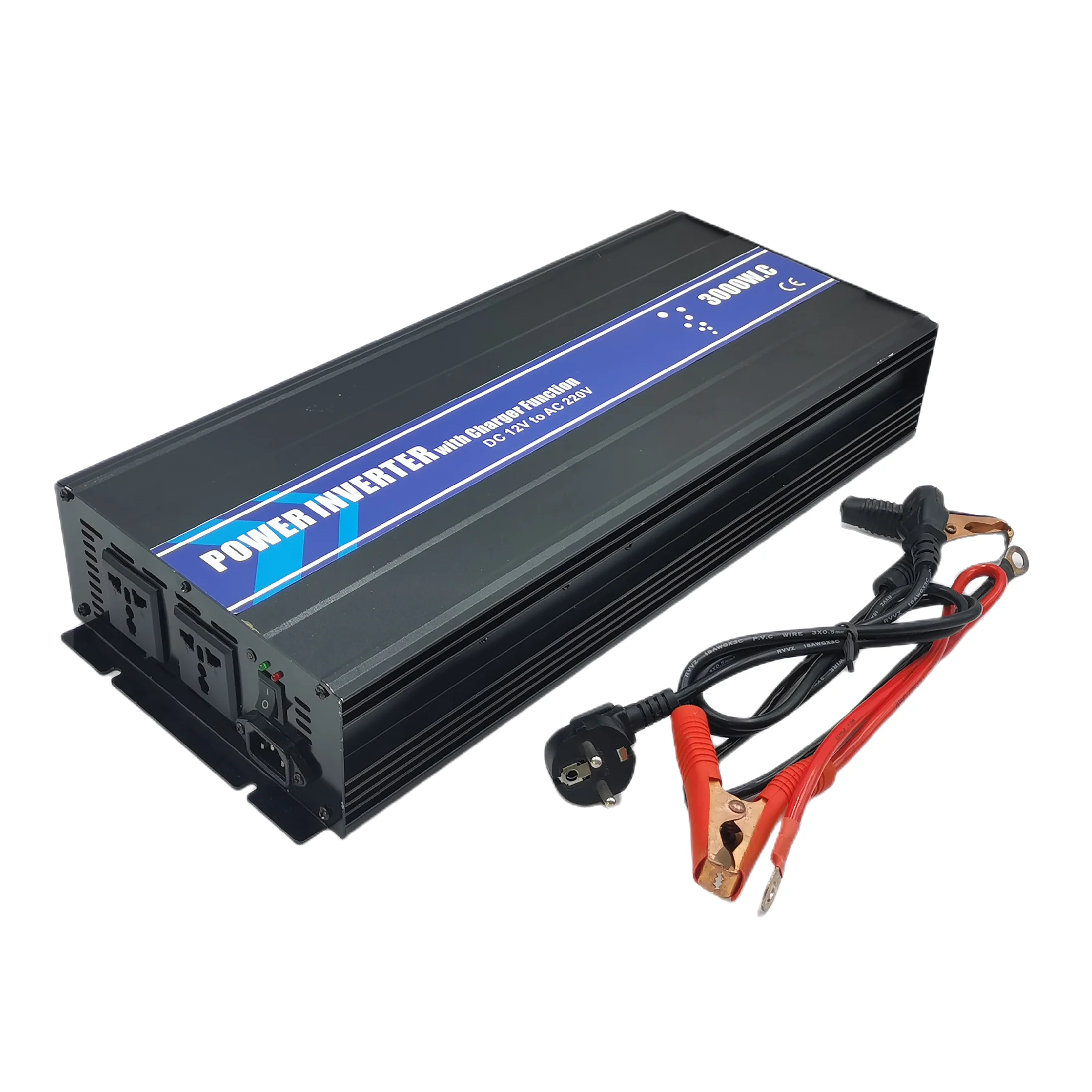 SKI-C 3000W modified sine wave inverter 12V 220V power inverter with the European socket inverters