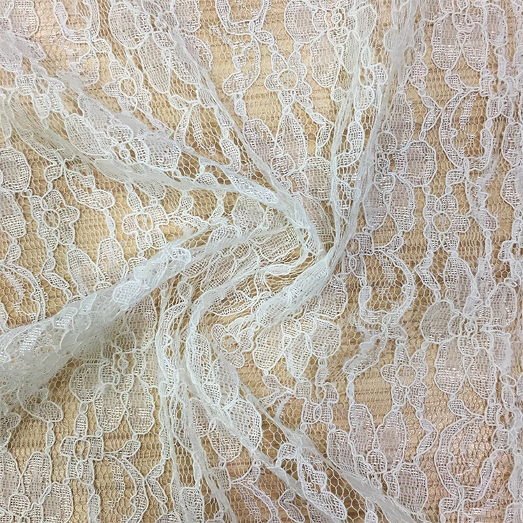 2019 cheap flowers glass silks nylon lace shirts clothing fabric top quality for sale