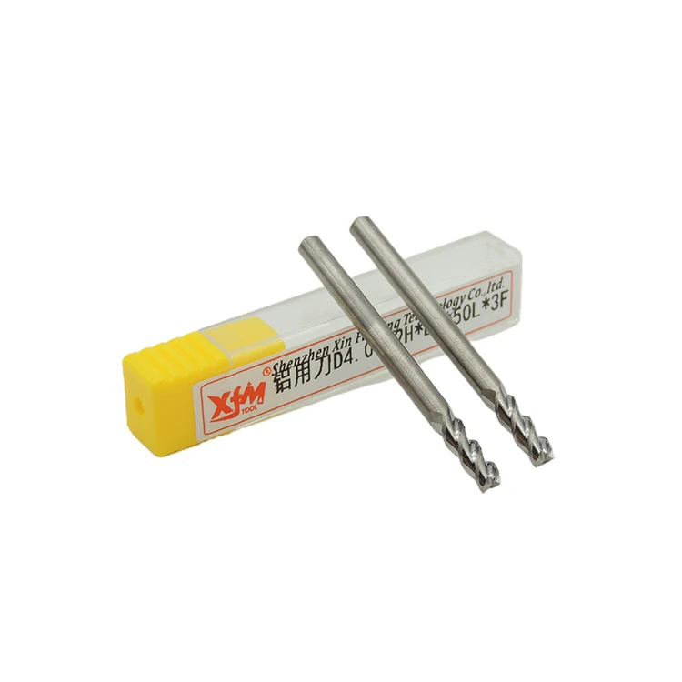 
Single edge undercut spiral carbide end mill Tungsten carbide CNC milling cutter Carbide Aluminum cutter 