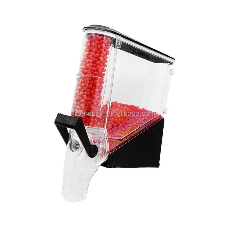 Factory Direct Sale Wall Mounted Plastic Candy Dispenser For Dry Food Dispenser