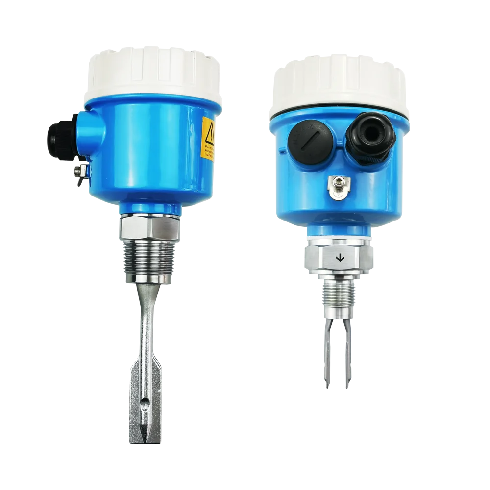 Tuning fork level switch OEM manufacturer two wire system four wire explosion proof liquid powder tuning fork level gauge