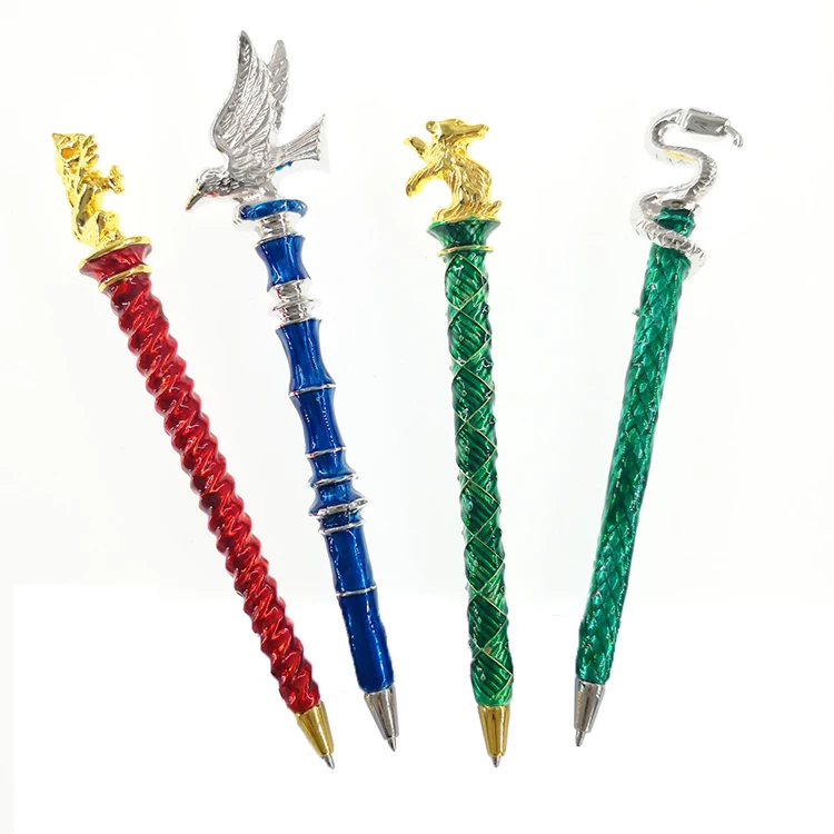 Best Sell Wholesale Resin Material Harry Wand Potter Pen 3D Promotion Ballpoint Pen