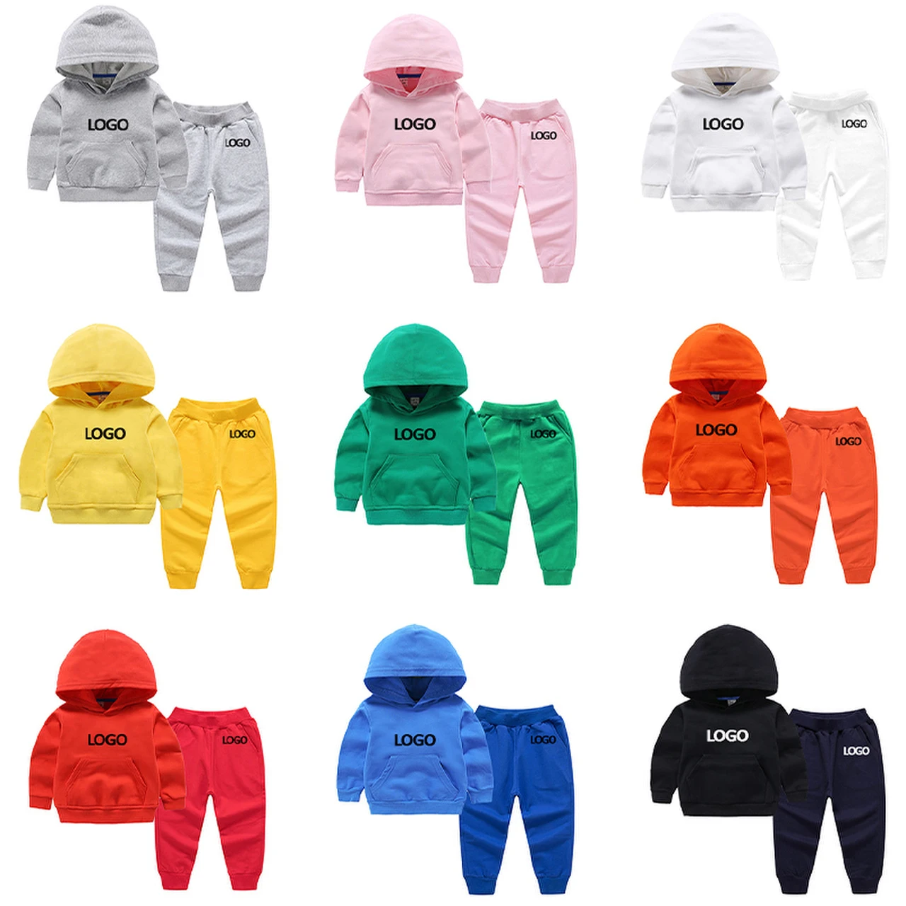 Kids Fall Clothing 2022 Toddler Boy Clothes Kids Custom Hoodie Set Clothing Set Boys Two Piece Set Toddler Autumn Kids Tracksuit