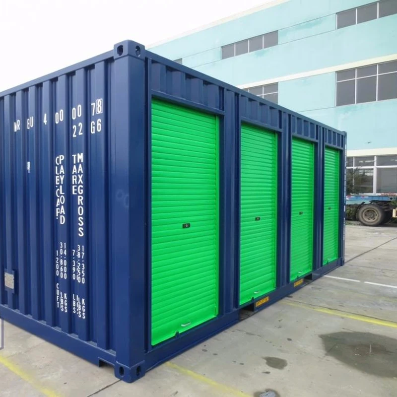 20 футов на высоком каблуке открытые сбоку туфли контейнер сборный 20ft ISO для транспортировки сухих грузов Self Storage дом с доставкой в грузовой ящик