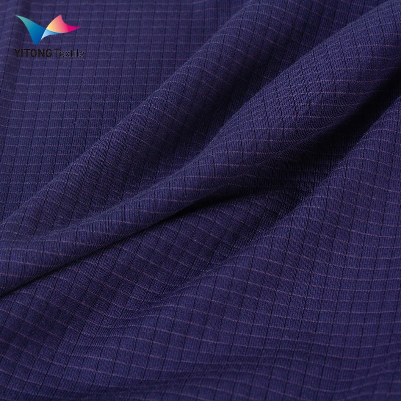 200 gsm Waffle Knit Lenzing Modal Fabric 80% Modal 7% Cotton 13% Spandex Fabric for Underwear