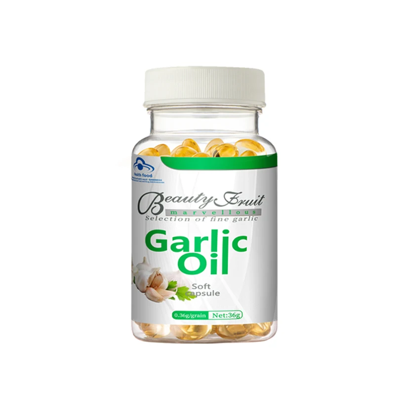 
Muslim Natural bulk gel s garlic Garlic oil soft capsule For Suppress cancer 