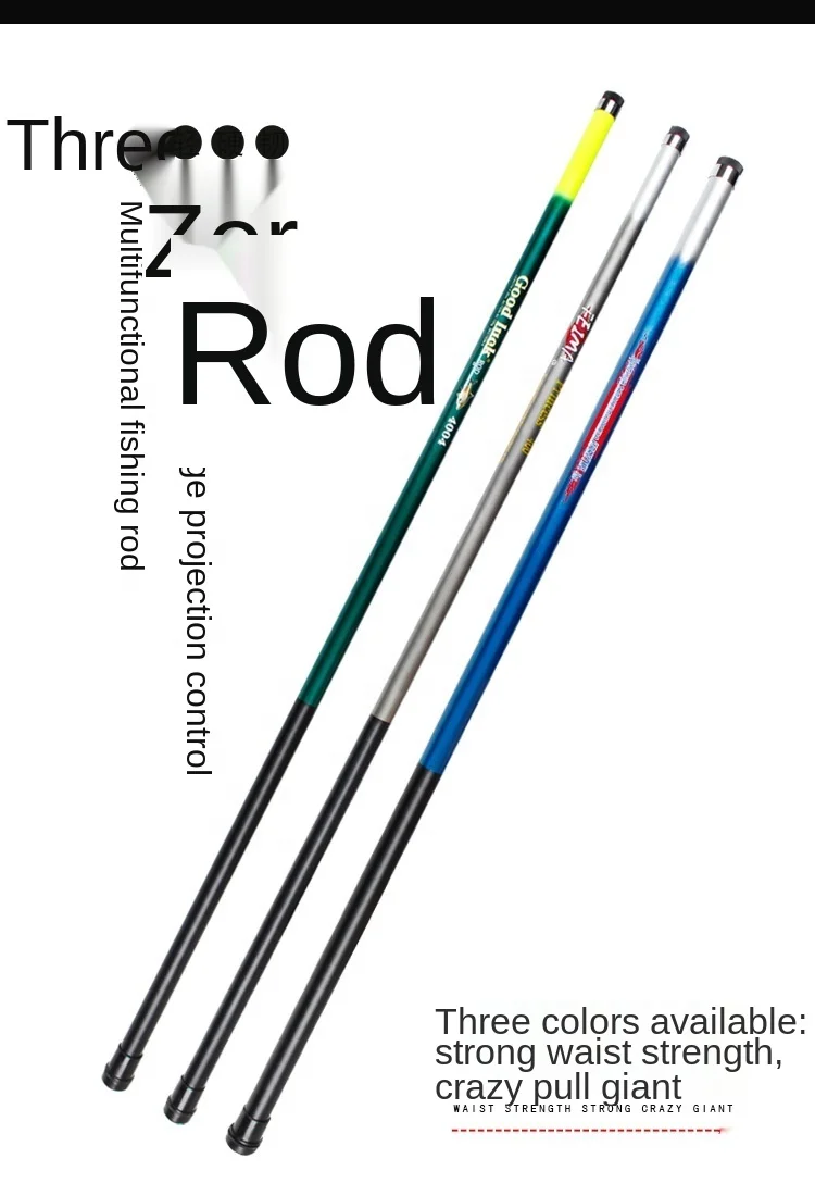 Our factory foreign trade wholesale export fishing rod 30 strong grain glass rod long section sea fishing rod