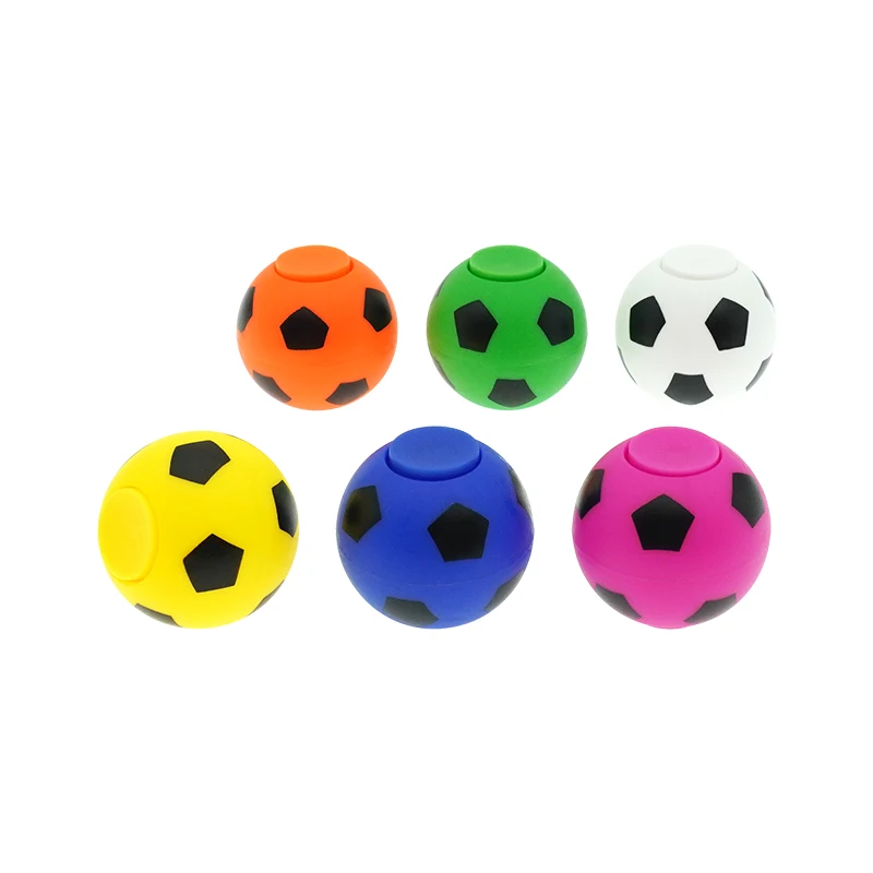 Mini Plastic Finger Gyro Football Fingertip Gyroscope Fidget Spinner Surprise Small Promotional Toys for Kids
