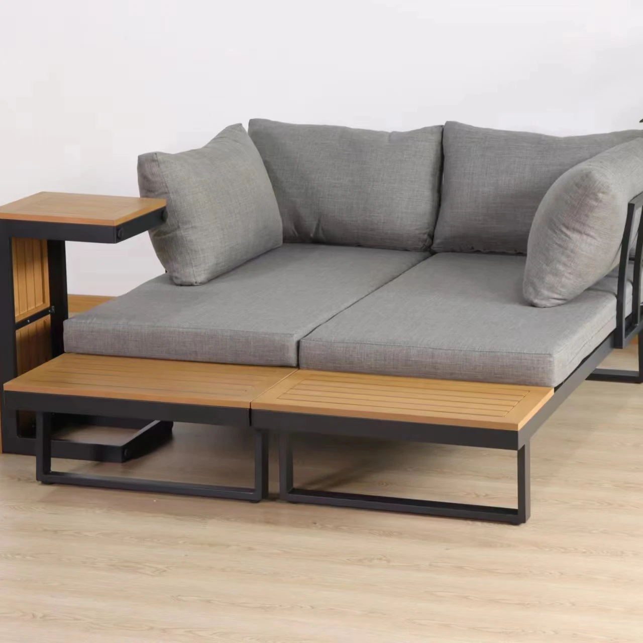 Wholesale aluminium sofa modern cheap lounge  outdoor garden furniture