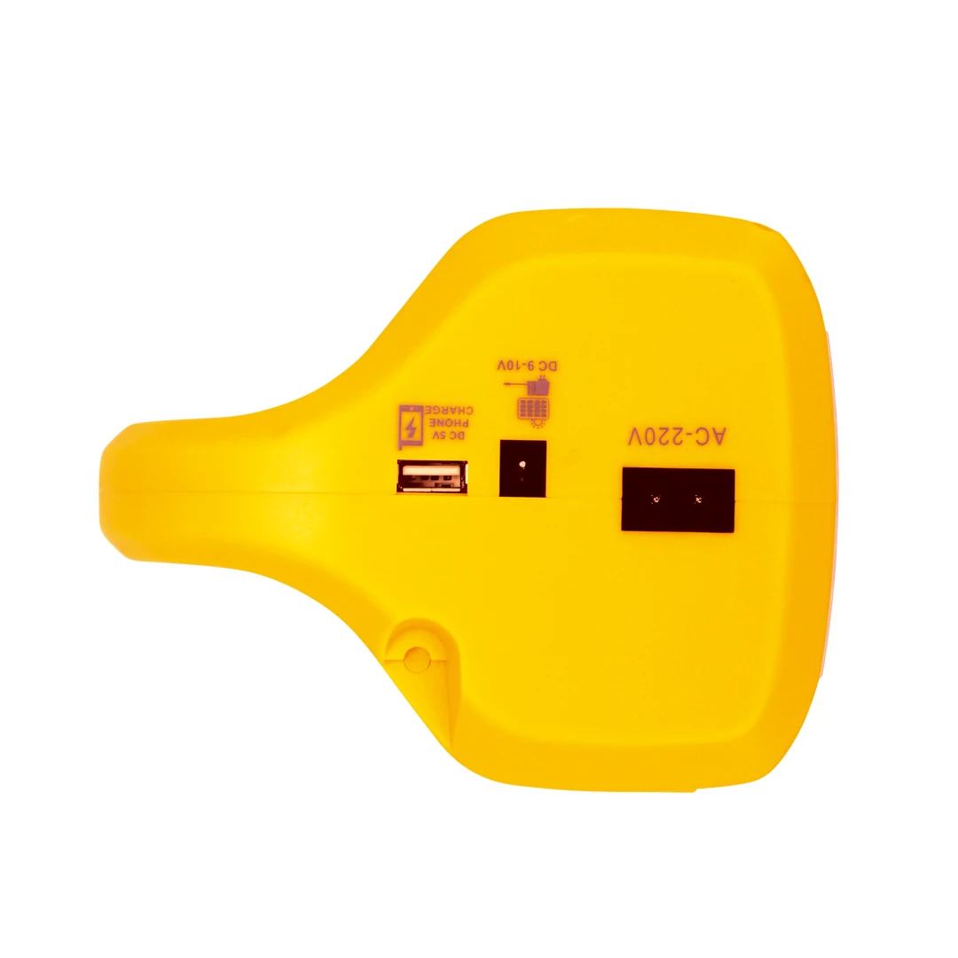 Multifunctional solar rechargeable smd emergency light searching light