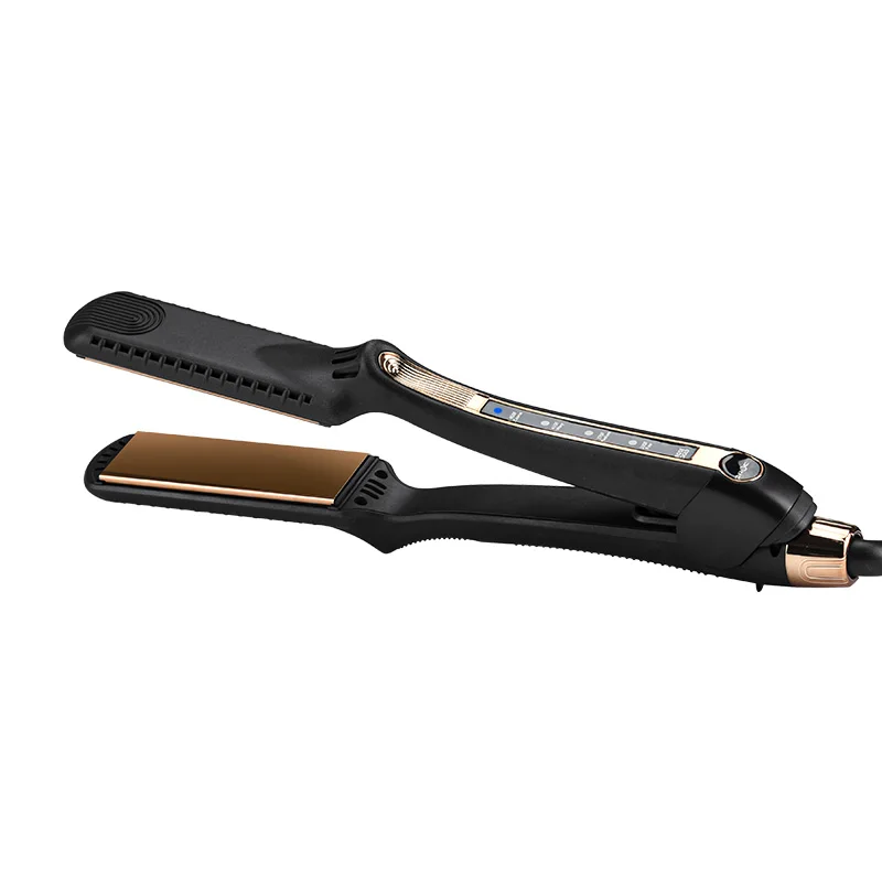 Hot Sale MCH Wide Plate 360C Degrees Keratin Treatment Fast Heat Pro Nano Titanium Professional Hair Straightener
