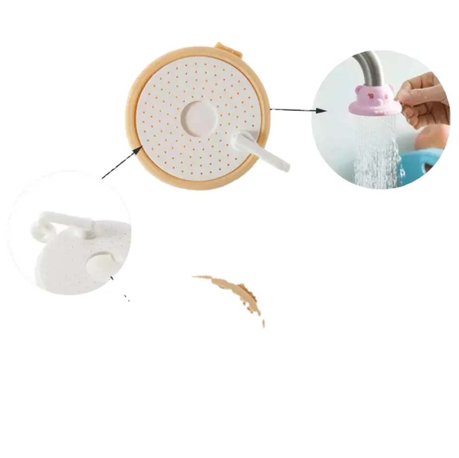 Cartoon Faucet Shower Filter Water Saving Device Splash 360 Degree Rotating Bathroom Kitchen Tap Shower Head Nozzle Faucet