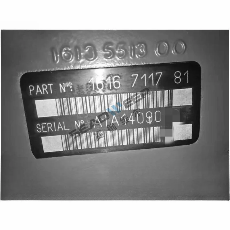 ZT22 1616711781 1616710781 oil-free Low pressure Atlas copco spare part rotor head air end oil free scroll compressor air end