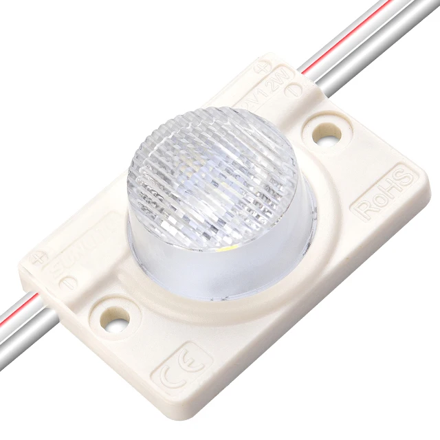 Хорошее качество высокая мощность 1 2 Вт SMD 3030 светодиод модуль впрыска 12 В постоянного тока водонепроницаемый миниатюрный размер IP65 для светового ящика