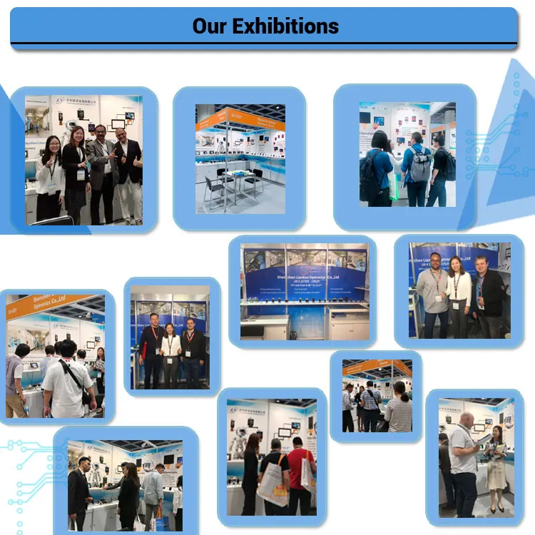 LXDisplay 7 inch IPS 1024*600 LCD Screen, factory price High Luminance RGB Interface LCD Monitors, Resistive/5-Point Capacitive