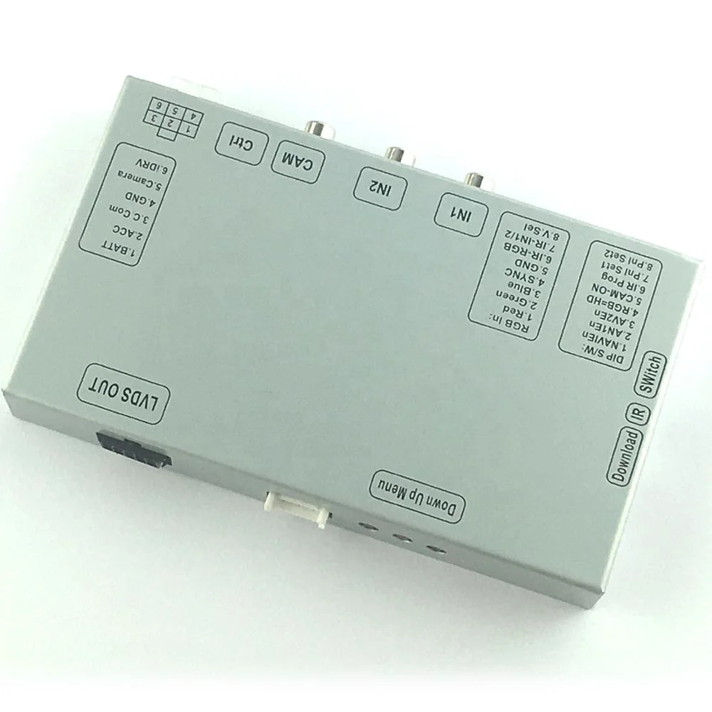 Add Camera/DVR/DTV/360 For Peugeot Citroen  RT6 Screen With Video Input Video Interface