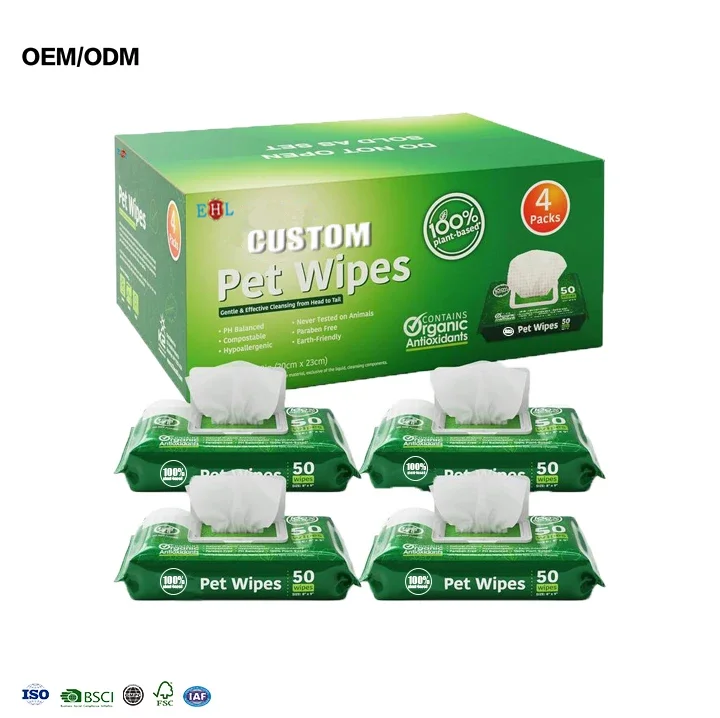 Влажные салфетки для собак