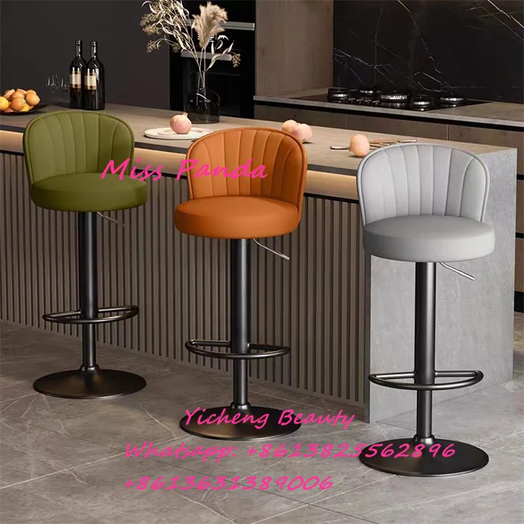Yicheng beauty saddle chair bar stool high chair round shape chair in cheap price and high quality
