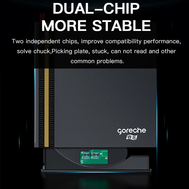 Cost-effective external mobile optical drive DVD CD drive RW Optical Burner Player Writer USB 3.0 Type-c for Computer