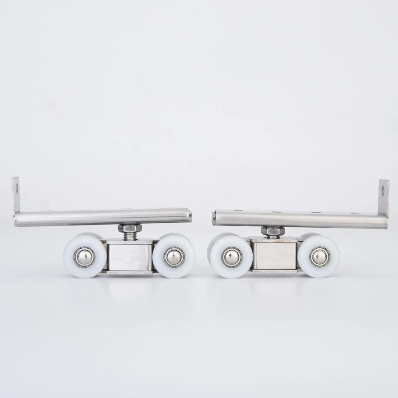 Stainless Steel 201/304 Four Wheeled Hanging Sliding Door Roller Hanging Wheel for Door windows