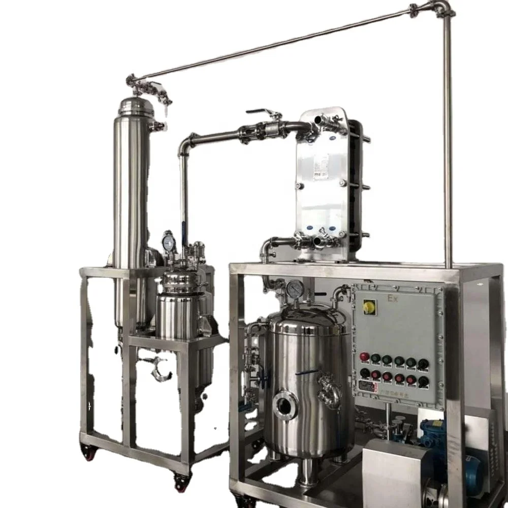 Промышленный спиртовой Восстанавливающий падающий пленочный испаритель