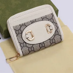 2022 Wholesale New Design Fashionable Ladies Custom Pu Leather Purses G Famous Brand Luxury Wallet For Women