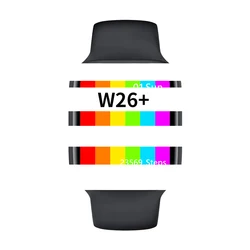 2021 Wholesale Series 6 Smartwatch Bt Call W26 Smart Watch Waterproof Heart Rate Smart Watch For Android Ios
