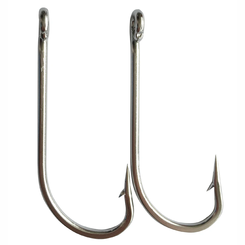 Long Shank Sharp Barbed Stainless Steel Octopus Fishing Hook Jigging Hooks Big Game Fishing Hook