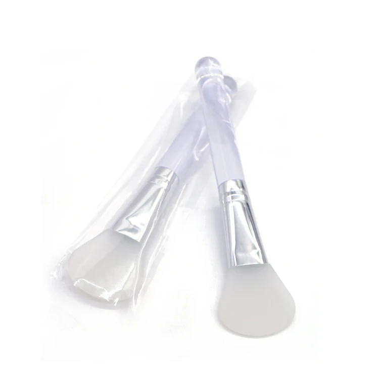 
Customized Cosmetic Soft Brush Wholesale Soft Silicone white beautiful Applicator Tool Mask 