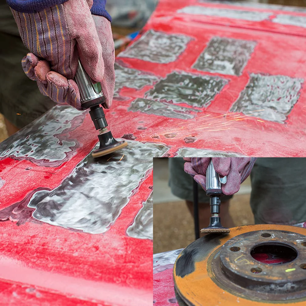 PEX 3' Nylon Abrasive Disc Flap Quick Change Abrasive Sanding Disc Non Woven Surface Conditioning