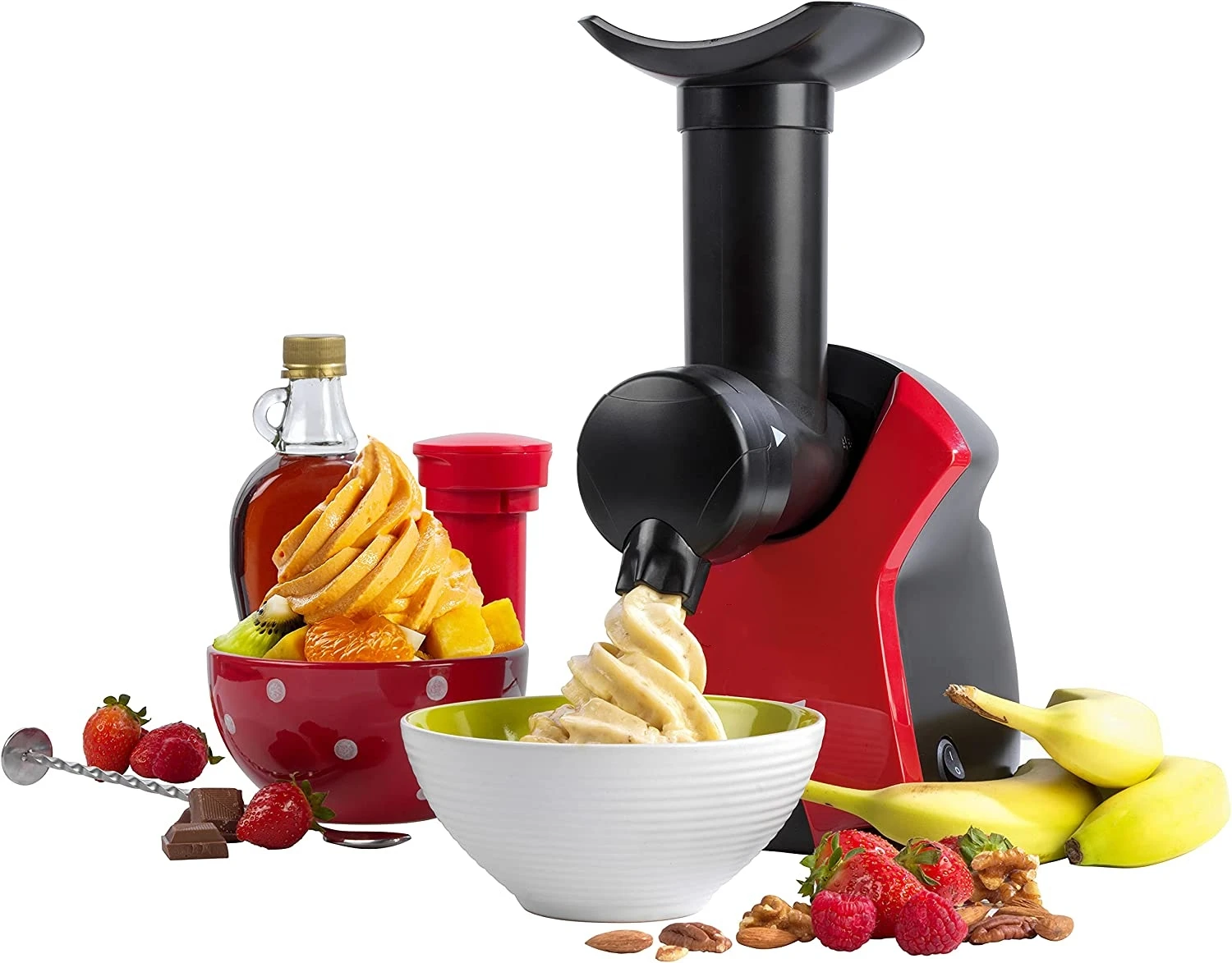 Household Fruit Ice Cream Maker with low calorie and healthy