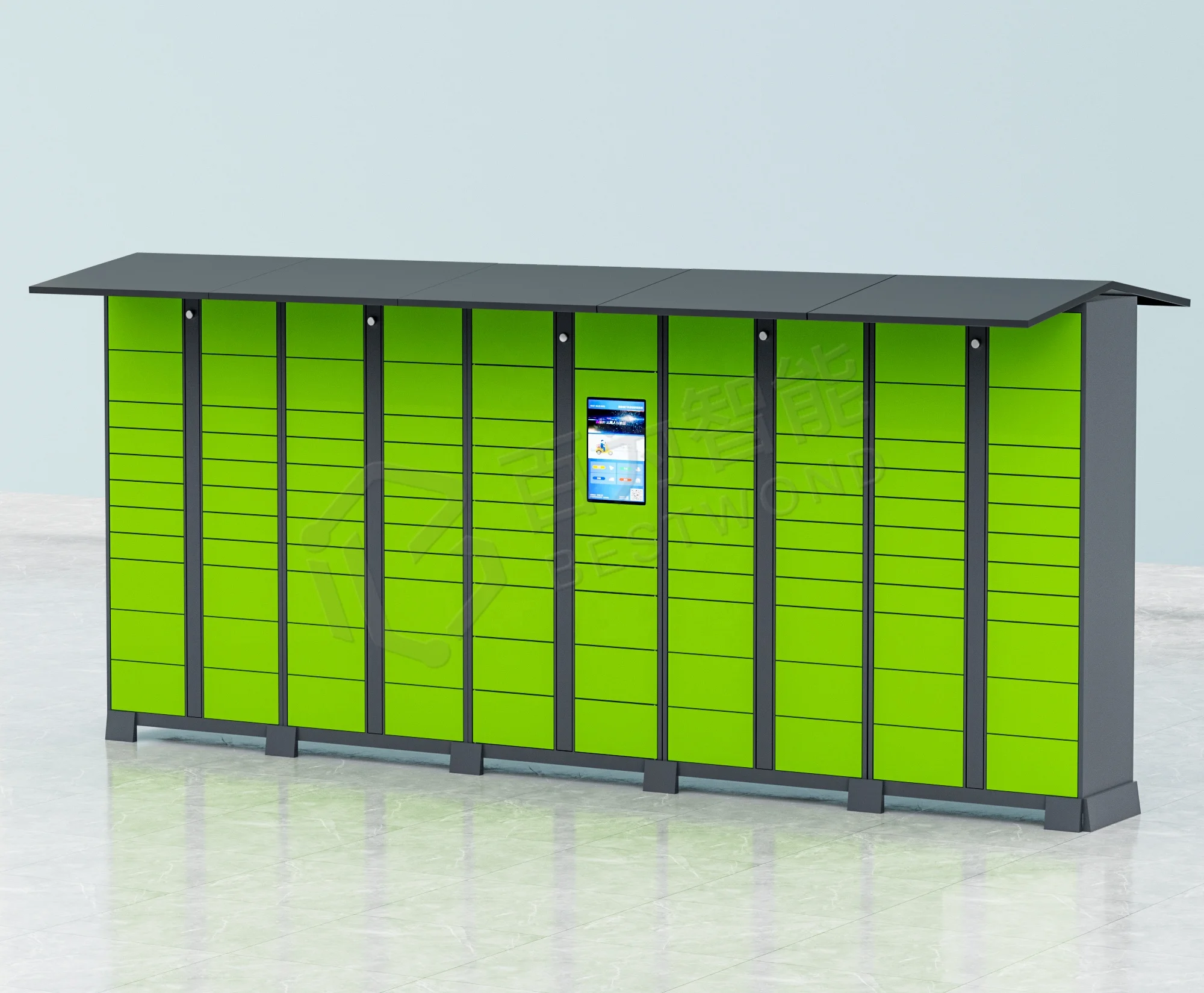 Last Mile Intelligent Parcel Locker Pin Code Self-service Pick up Parcel Delivery Locker