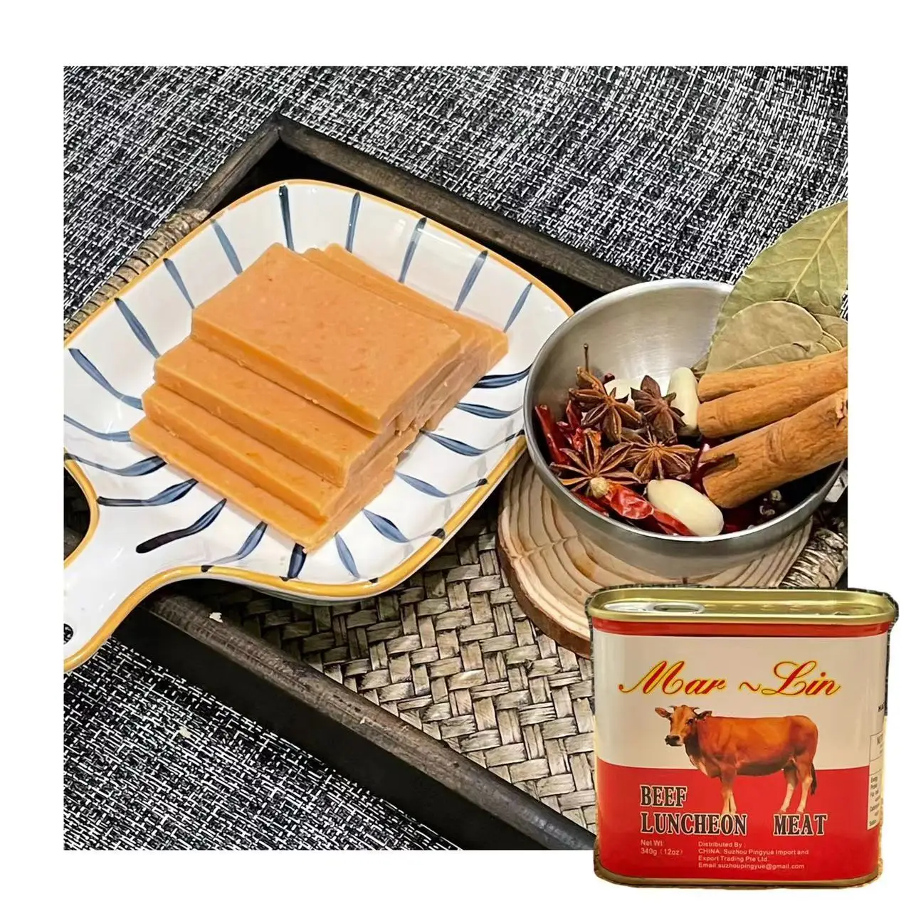 Горячая Распродажа Африка бесплатный образец консервированное мясо говядины