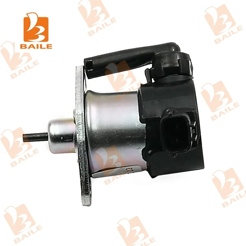 New Engine Parts 6680749 1C010-60015 12V Fuel Stop Solenoid V3300 V3600 Shut Off Solenoid For Kubota V3300 Tractor