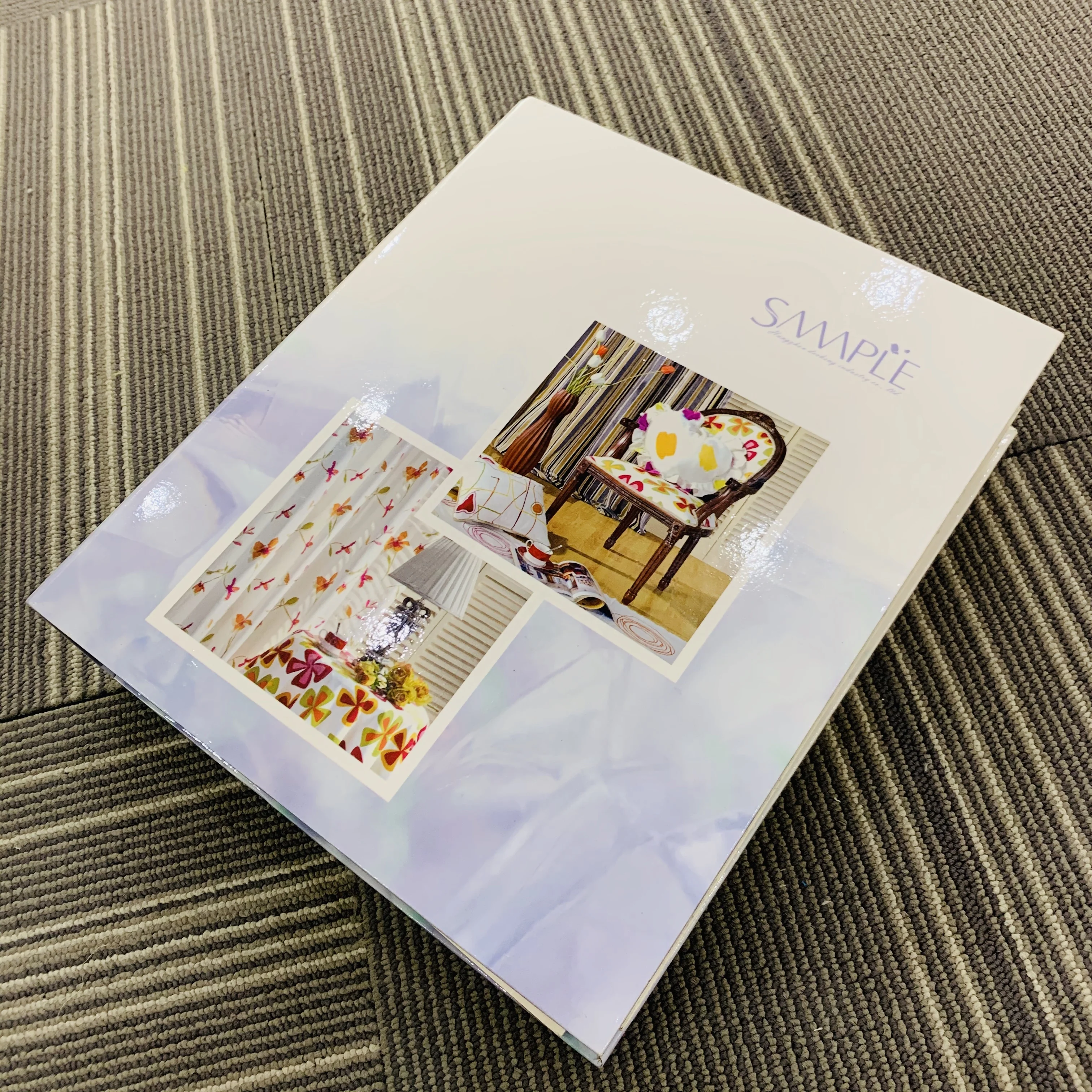 Fabric Color Card Sample Book