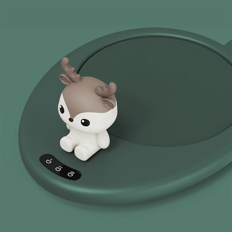 Portable usb electric tea coffee cup warmer heater