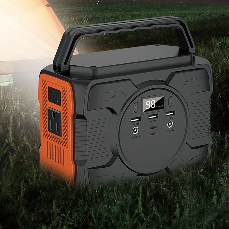 48000Mah Portable Home Solar Energy System Power Supply Emergency Lithium Backup Battery 200W 300W Power Station For Camping