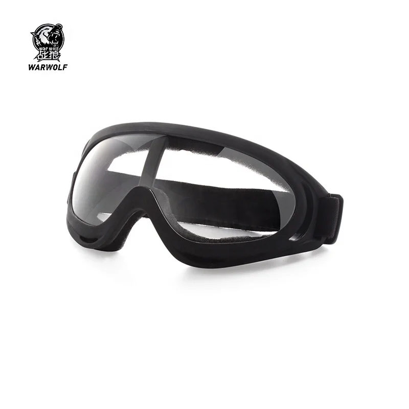 Ударопрочные ветрозащитные X400 мотоциклетные гоночные велосипедные очки с цветными линзами