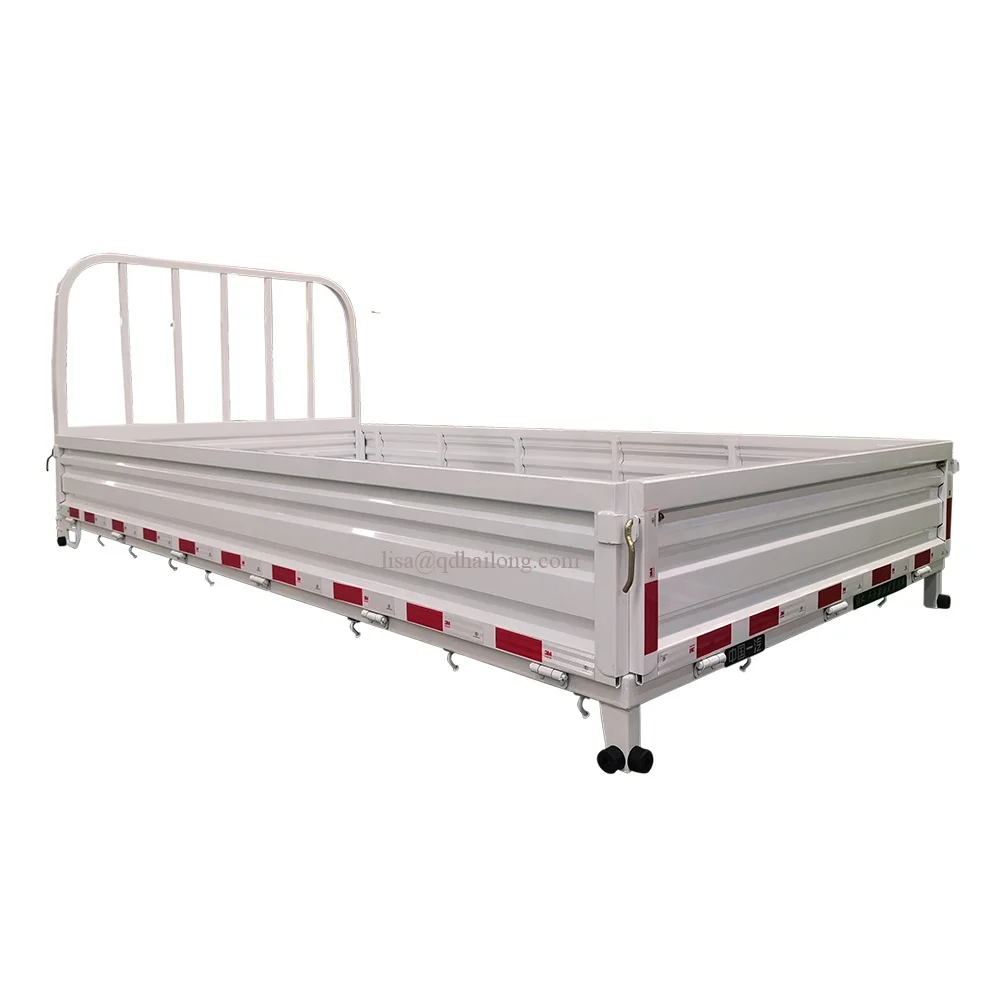 JAC / FOTON / FAW flat bed CKD truck body dry cargo box for light truck